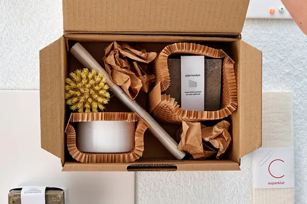 Flexi-Hex used in an ecommerce box for wellness and health products