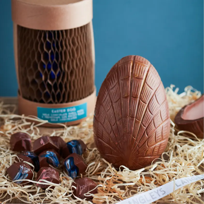 Flexi-Hex protective honeycomb packaging for Easter Eggs