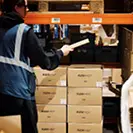 Flexi-Hex in a 3PL setting showing it being used in volume for distributors