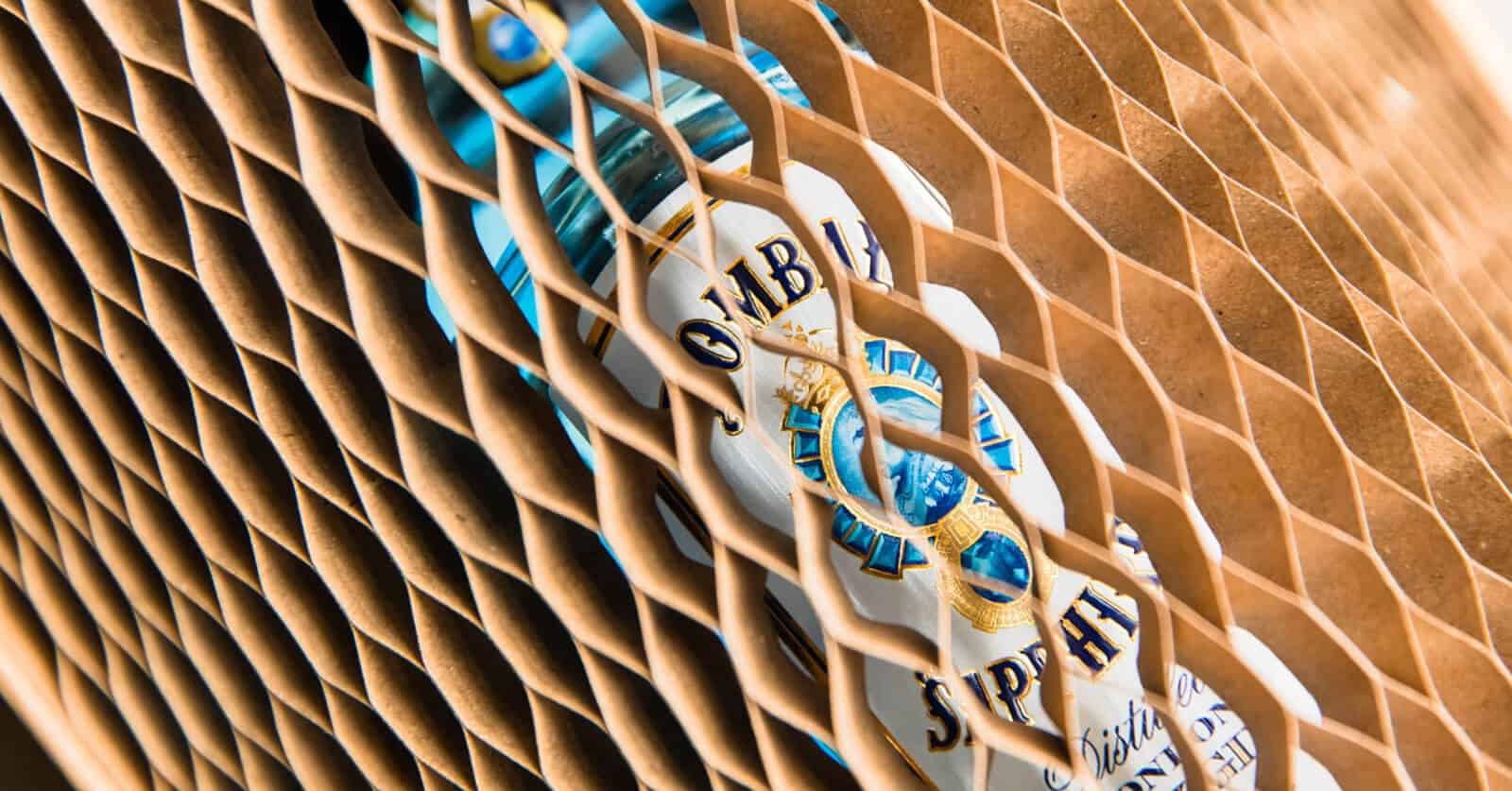 Bombay Sapphire Flexi-Hex Protective Eco-Friendly Bottle Sleeve