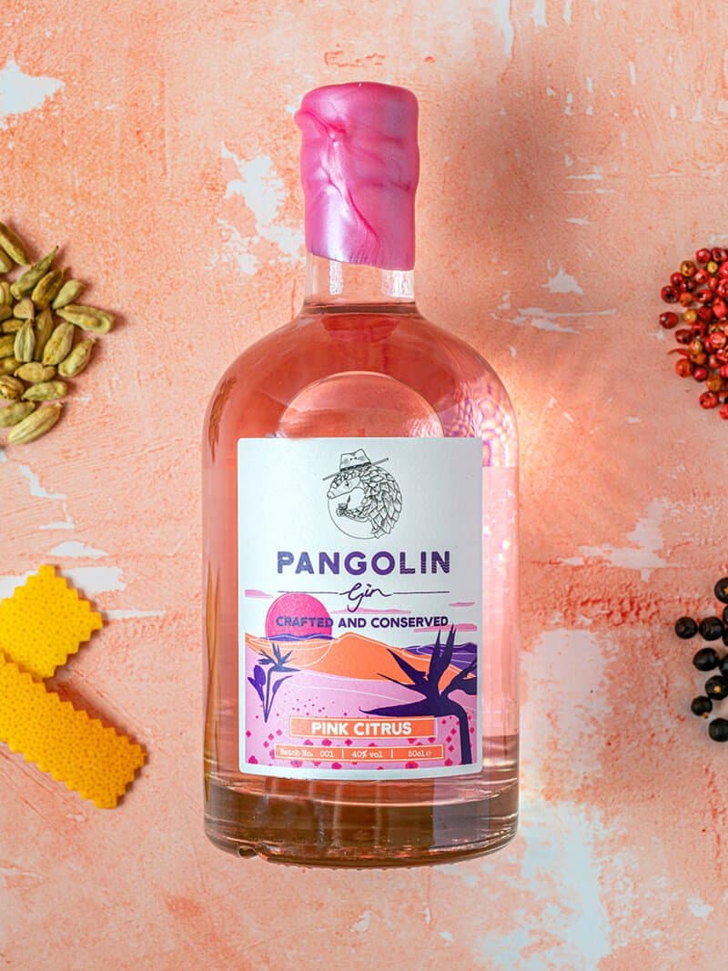 Pangolin Gin Bottle