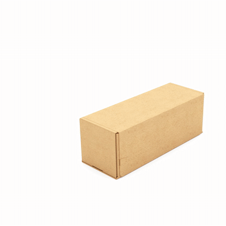 An animated gif showing Flexi-Hex premium sustainable bespoke printed protective packaging